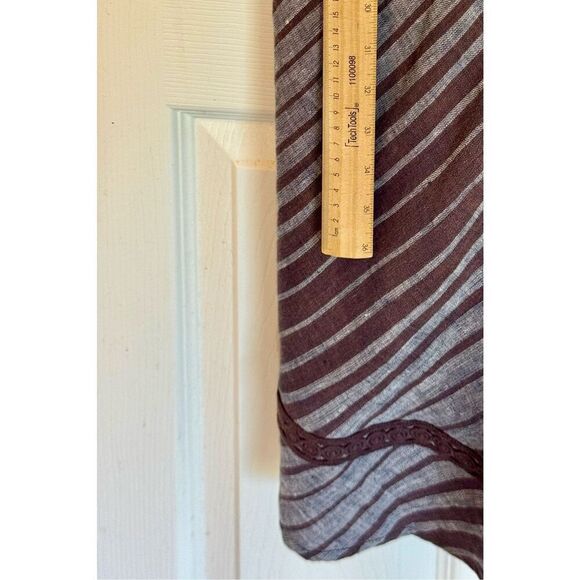 The Sundance Allende Summer Time 100% Linen Midi Dress Women's Petite 4 - Picture 7 of 9